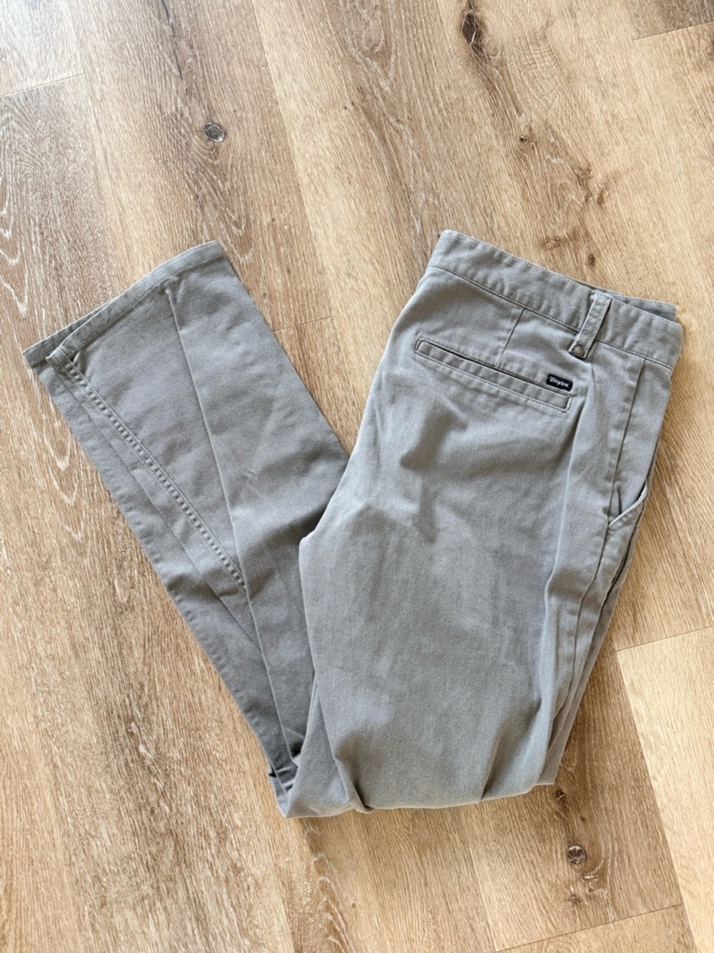 Brixton Men's Light Gray Chino Pants